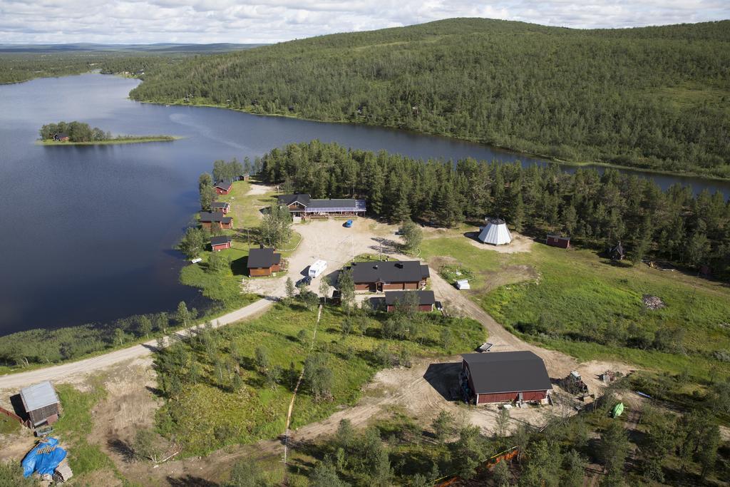 Kelotin Rantamajat Hotel Leppäjärvi Bagian luar foto