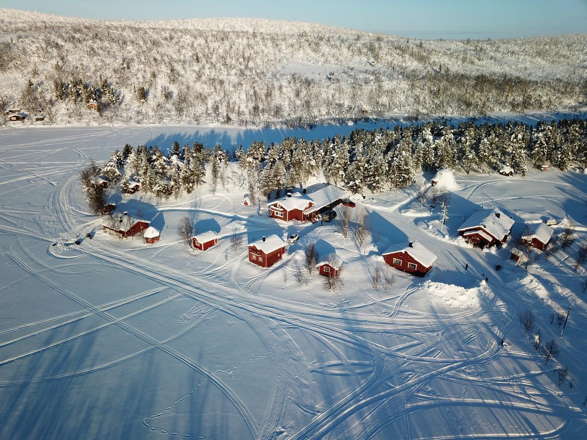Kelotin Rantamajat Hotel Leppäjärvi Bagian luar foto